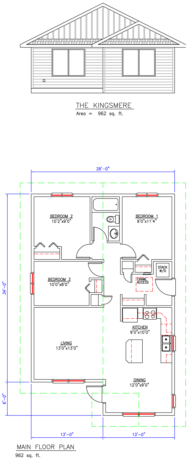 Kingsmere Floor Plan